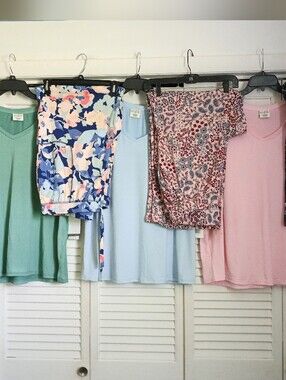 3 Sets NWT & NWOT Women's Wonderly Intimates Mix/Match Pajama Tops & Bottoms